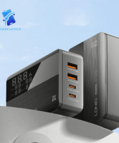 Cốc sạc Gan công suất lớn 100W – LDNIO A4809C, hỗ trợ nhiều thiết bị”.